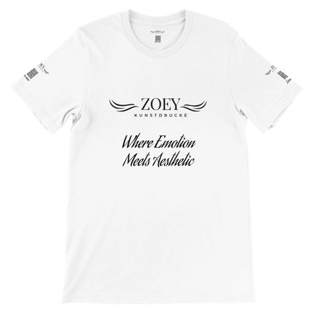 Stimmungsvolle Wandkunst für stilvolle Räume. Premium Unisex Crewneck T-shirt | Bella + Canvas 3001: zeitlos und harmonisch. Schlicht, elegant und wirkungsvoll.