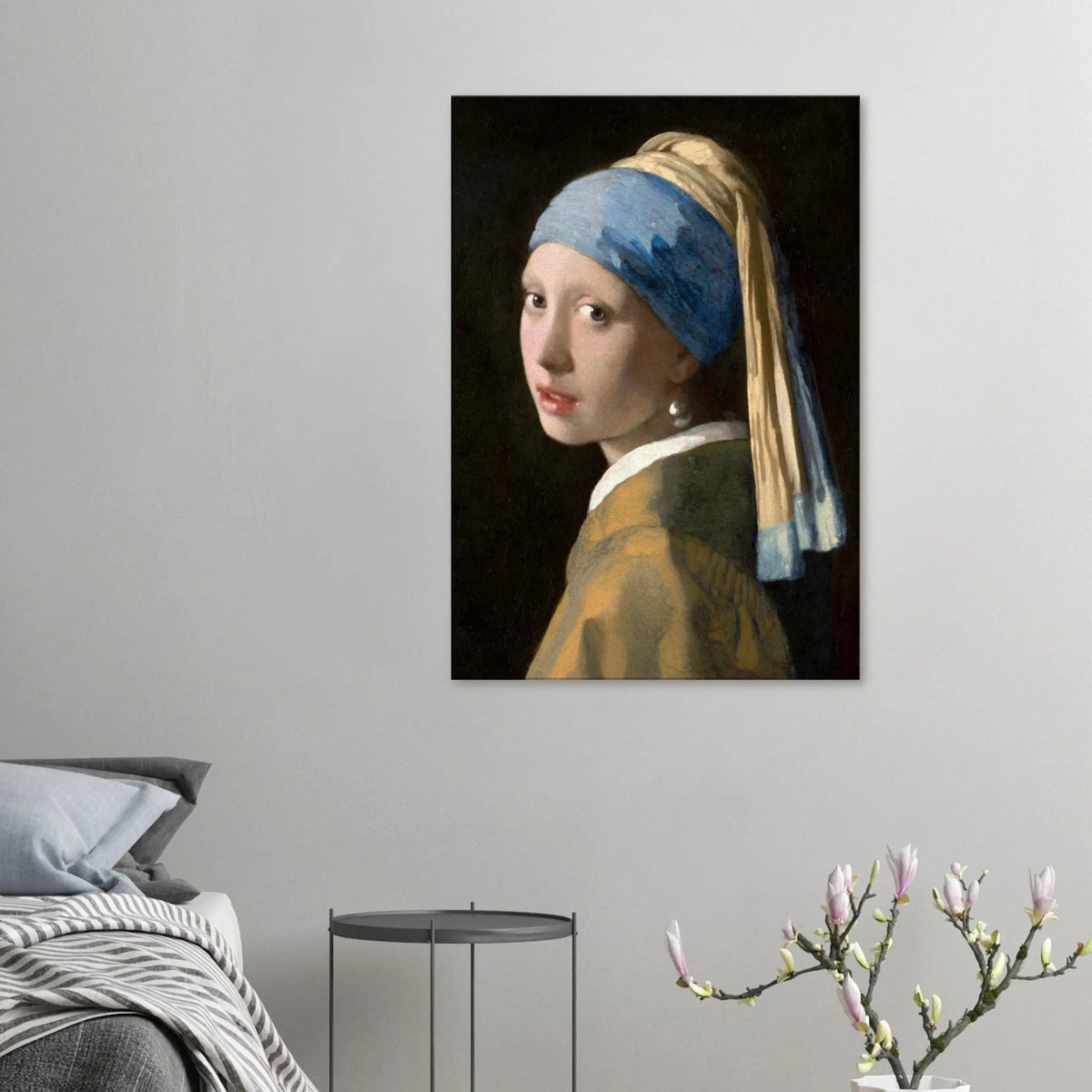 Dekoration mit Charakter. Vermeer - Das Mädchen mit dem Perlenohrgehänge – Kunstvolle Wanddekoration: zeitlos und harmonisch. Eine besondere Bereicherung für jeden Raum.
