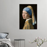 Dekoration mit Charakter. Vermeer - Das Mädchen mit dem Perlenohrgehänge – Kunstvolle Wanddekoration: zeitlos und harmonisch. Eine besondere Bereicherung für jeden Raum.