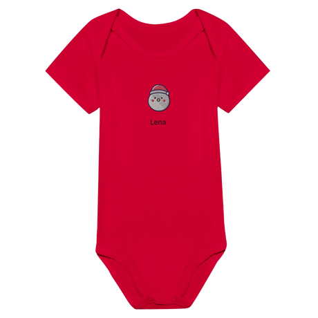 Classic Baby Short Sleeve Bodysuit personalisiertes Geschenk zu Weihachten – Produkt mit dekorativem Motivdruck