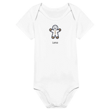Classic Baby Short Sleeve Bodysuit personalisiertes Geschenk zu Weihachten – Produkt mit individuell gestaltbarem Motivdruck