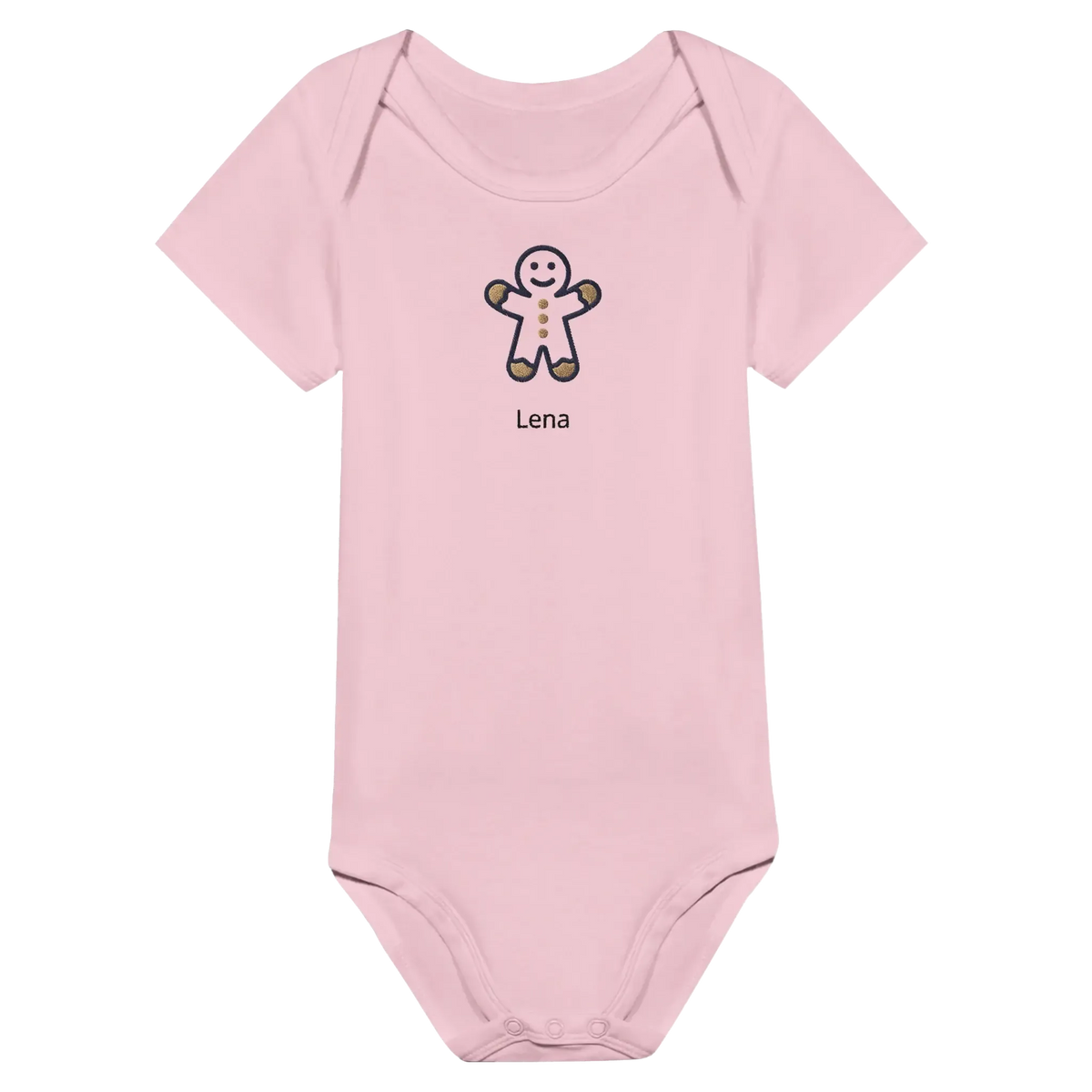 Classic Baby Short Sleeve Bodysuit personalisiertes Geschenk zu Weihachten – personalisierbares Produkt mit dekorativer Gestaltung