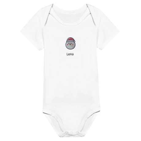 Dekoration mit Charakter. Classic Baby Short Sleeve Bodysuit personalisiertes Geschenk zu Weihachten 🎅: für stilvolle Raumgestaltung. Eine besondere Bereicherung für jeden Raum.