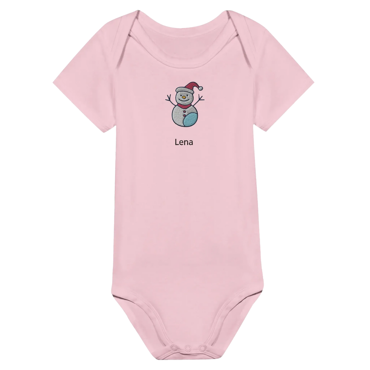 Classic Baby Short Sleeve Bodysuit personalisiertes Geschenk zu Weihachten – dekorativ gestaltetes Produkt mit individuellem Motiv