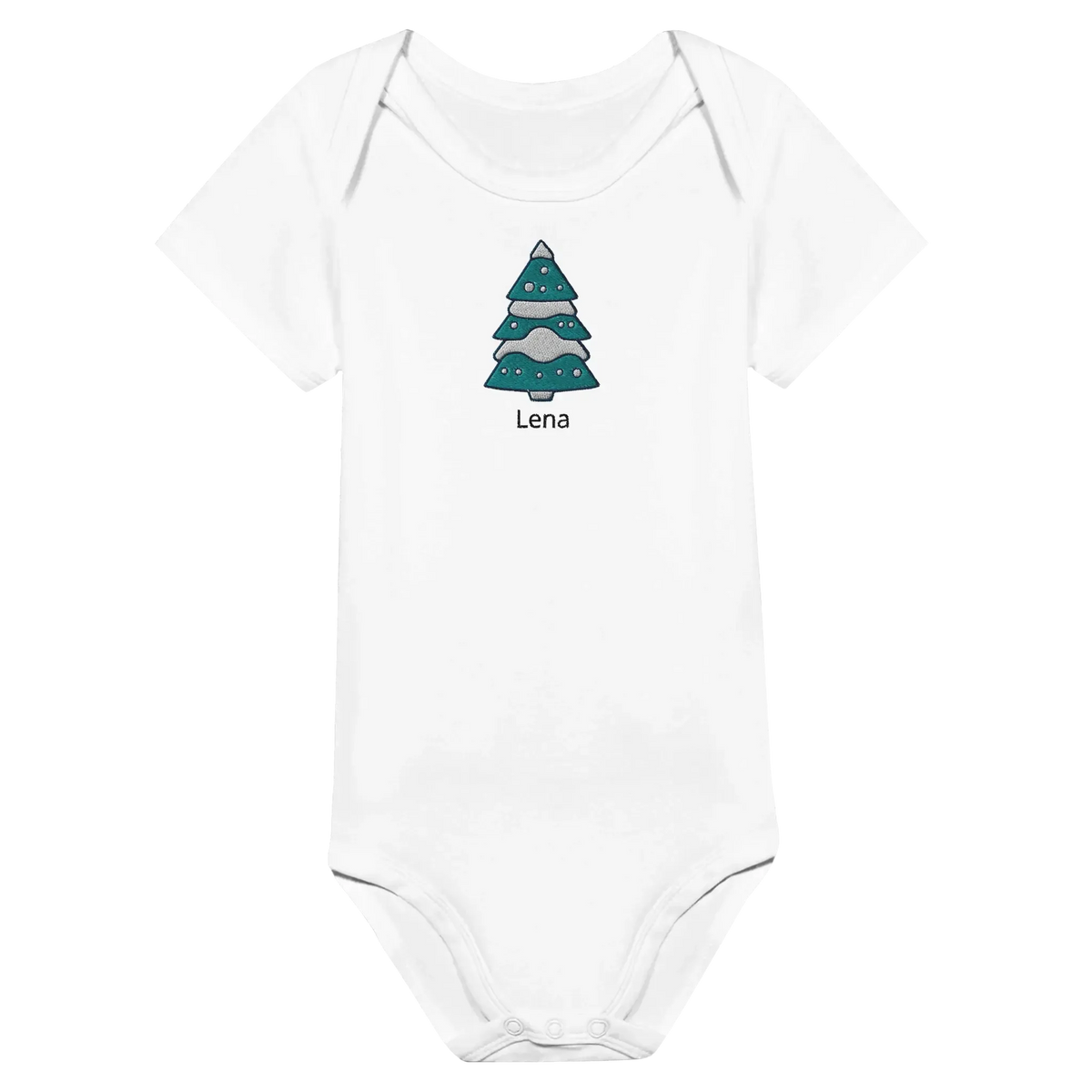 Classic Baby Short Sleeve Bodysuit personalisiertes Geschenk zu Weihachten – personalisierbares Produkt mit individuellem Motiv