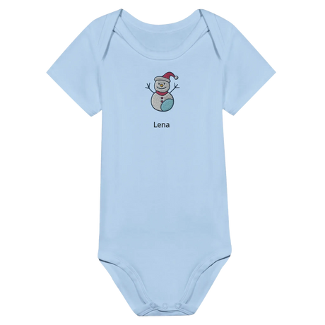 Dekoration mit Charakter. Classic Baby Short Sleeve Bodysuit personalisiertes Geschenk zu Weihachten 🎅: zeitlos und harmonisch. Eine besondere Bereicherung für jeden Raum.