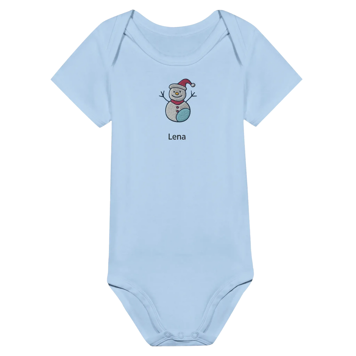 Dekoration mit Charakter. Classic Baby Short Sleeve Bodysuit personalisiertes Geschenk zu Weihachten 🎅: zeitlos und harmonisch. Schlicht, elegant und wirkungsvoll.