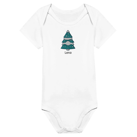 Dekoration mit Charakter. Classic Baby Short Sleeve Bodysuit personalisiertes Geschenk zu Weihachten 🎅: zeitlos und harmonisch. Eine besondere Bereicherung für jeden Raum.