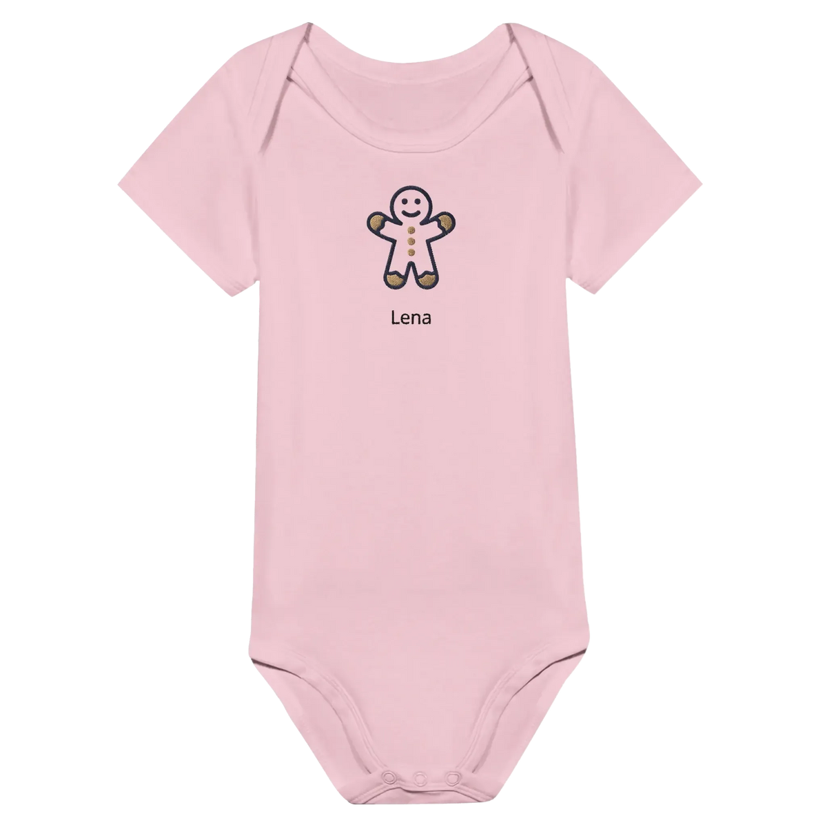 Classic Baby Short Sleeve Bodysuit personalisiertes Geschenk zu Weihachten – Produkt mit individuell wählbarem Design