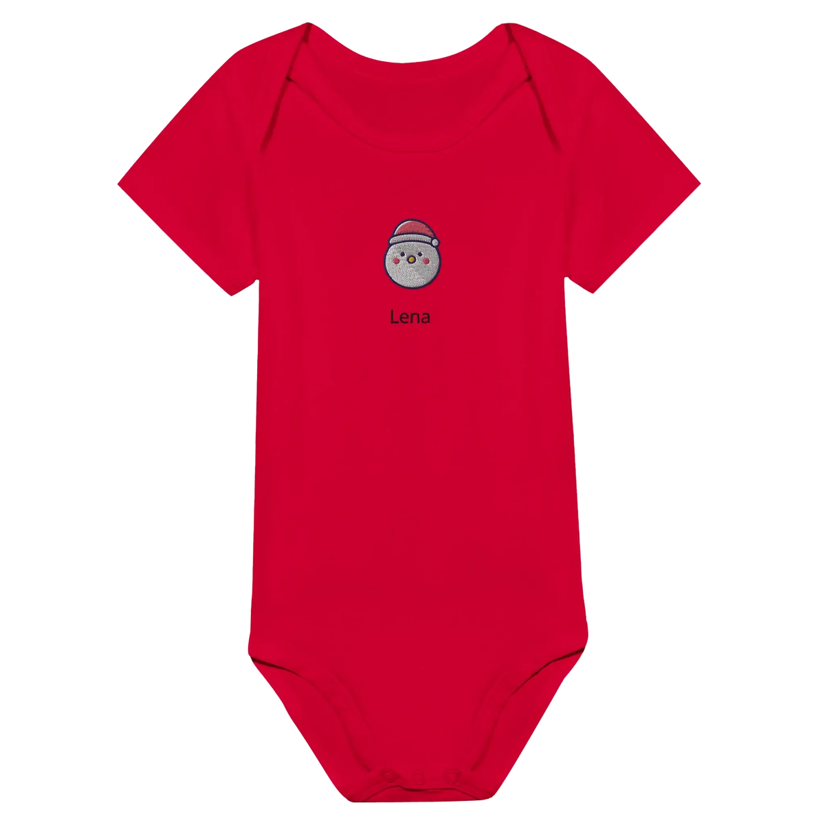 Dekoration mit Charakter. Classic Baby Short Sleeve Bodysuit personalisiertes Geschenk zu Weihachten 🎅: zeitlos und harmonisch. Schlicht, elegant und wirkungsvoll.