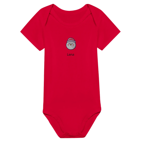 Dekoration mit Charakter. Classic Baby Short Sleeve Bodysuit personalisiertes Geschenk zu Weihachten 🎅: zeitlos und harmonisch. Schlicht, elegant und wirkungsvoll.