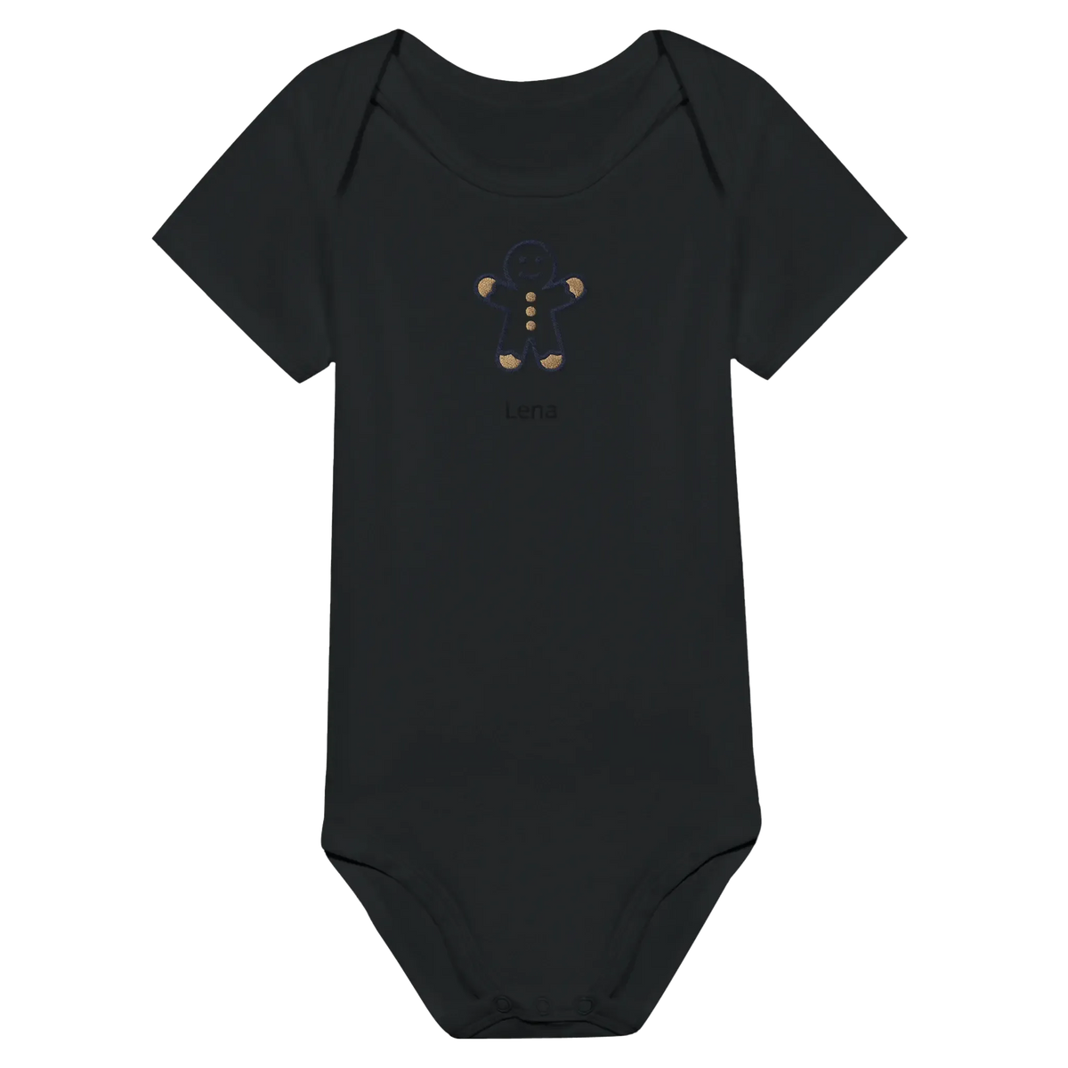Classic Baby Short Sleeve Bodysuit personalisiertes Geschenk zu Weihachten – Produkt mit personalisierbarer Foto- oder Textgestaltung