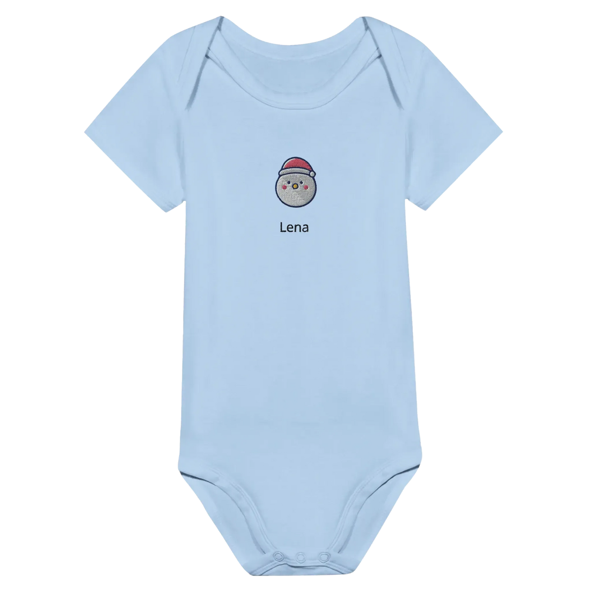 Dekoration mit Charakter. Classic Baby Short Sleeve Bodysuit personalisiertes Geschenk zu Weihachten 🎅: zeitlos und harmonisch. Schlicht, elegant und wirkungsvoll.