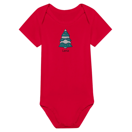 Dekoration mit Charakter. Classic Baby Short Sleeve Bodysuit personalisiertes Geschenk zu Weihachten 🎅: zeitlos und harmonisch. Schlicht, elegant und wirkungsvoll.