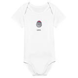 Classic Baby Short Sleeve Bodysuit personalisiertes Geschenk zu Weihachten – dekorativ gestaltetes Produkt mit individuellem Motiv
