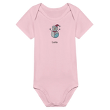 Dekoration mit Charakter. Classic Baby Short Sleeve Bodysuit personalisiertes Geschenk zu Weihachten 🎅: zeitlos und harmonisch. Schlicht, elegant und wirkungsvoll.