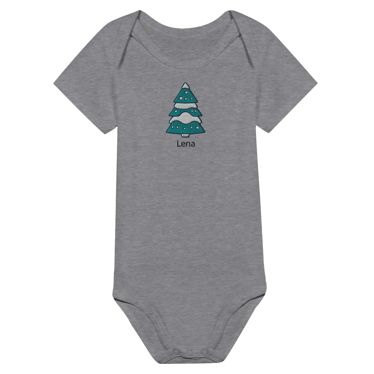 Dekoration mit Charakter. Classic Baby Short Sleeve Bodysuit personalisiertes Geschenk zu Weihachten 🎅: zeitlos und harmonisch. Eine besondere Bereicherung für jeden Raum.