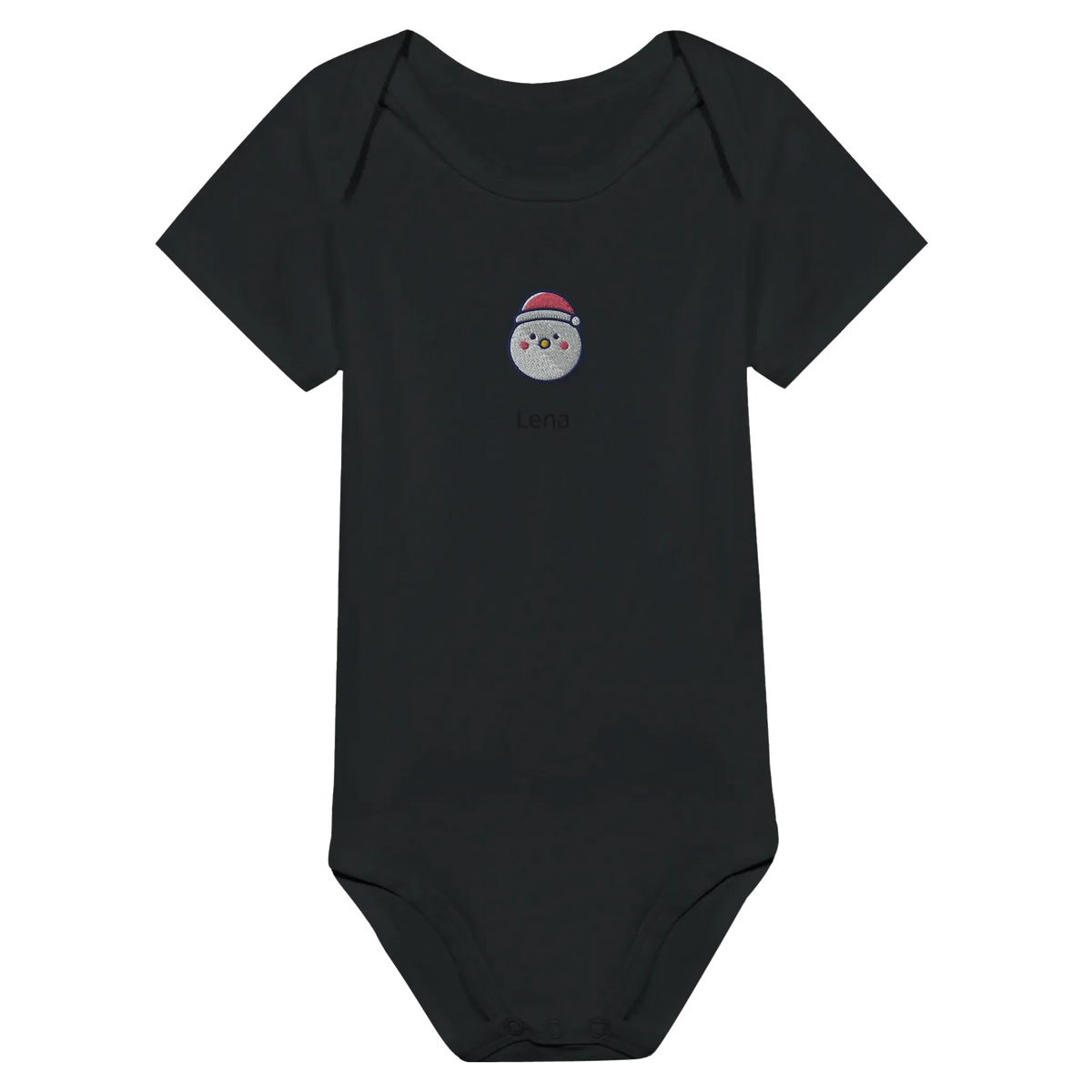 Dekoration mit Charakter. Classic Baby Short Sleeve Bodysuit personalisiertes Geschenk zu Weihachten 🎅: zeitlos und harmonisch. Schlicht, elegant und wirkungsvoll.
