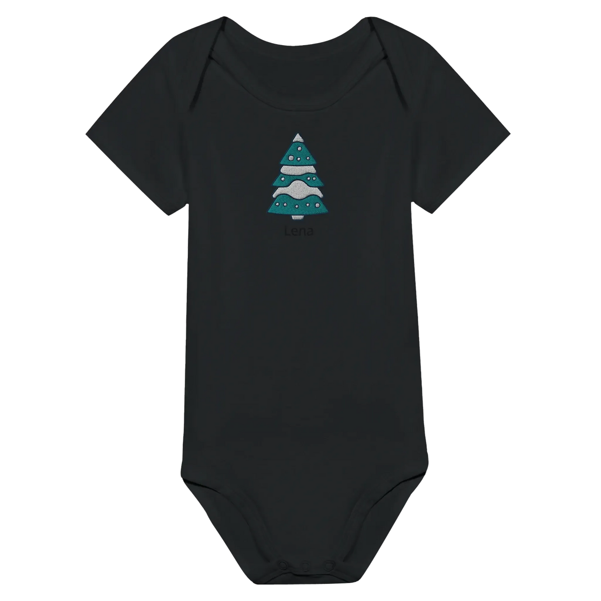 Dekoration mit Charakter. Classic Baby Short Sleeve Bodysuit personalisiertes Geschenk zu Weihachten 🎅: zeitlos und harmonisch. Eine besondere Bereicherung für jeden Raum.