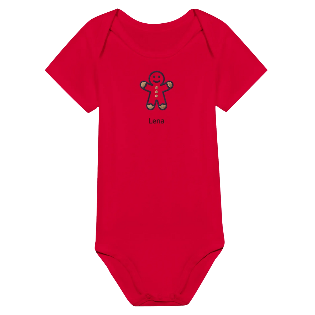 Dekoration mit Charakter. Classic Baby Short Sleeve Bodysuit personalisiertes Geschenk zu Weihachten 🎅: zeitlos und harmonisch. Schlicht, elegant und wirkungsvoll.