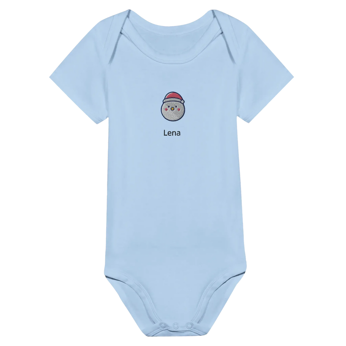 Classic Baby Short Sleeve Bodysuit personalisiertes Geschenk zu Weihachten – personalisierbares Produkt mit dekorativer Gestaltung