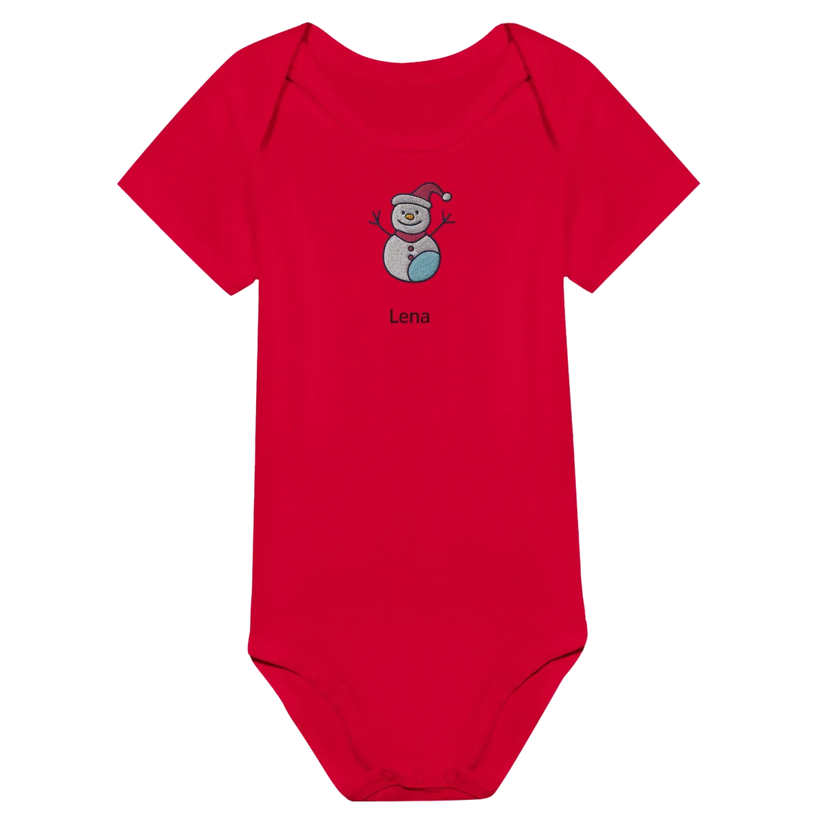 Dekoration mit Charakter. Classic Baby Short Sleeve Bodysuit personalisiertes Geschenk zu Weihachten 🎅: zeitlos und harmonisch. Schlicht, elegant und wirkungsvoll.