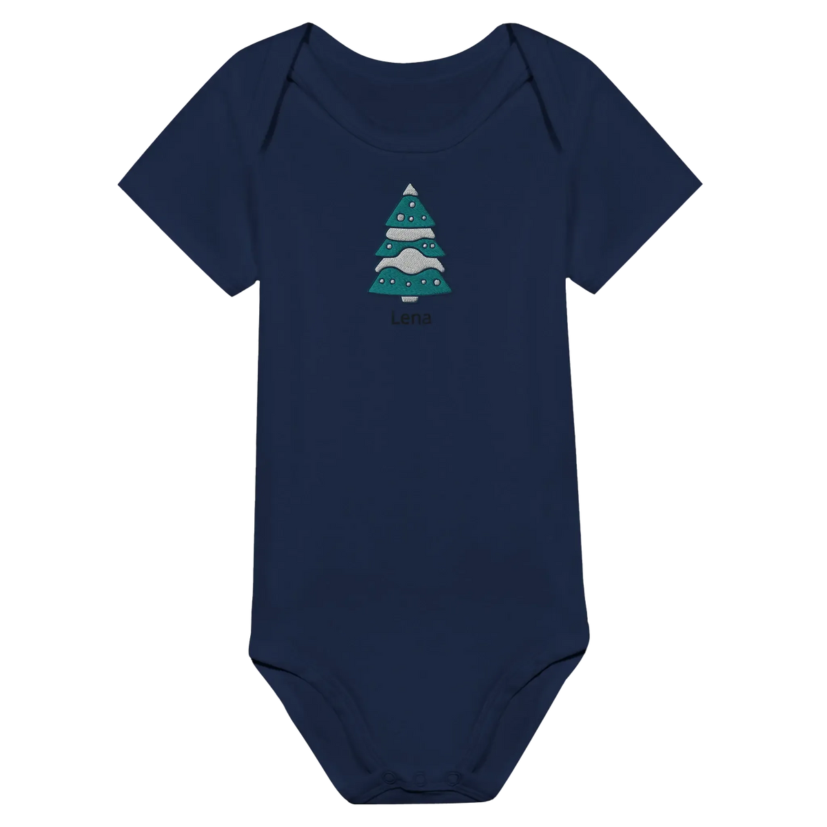 Classic Baby Short Sleeve Bodysuit personalisiertes Geschenk zu Weihachten – bedrucktes Produkt mit individuell wählbarem Motiv