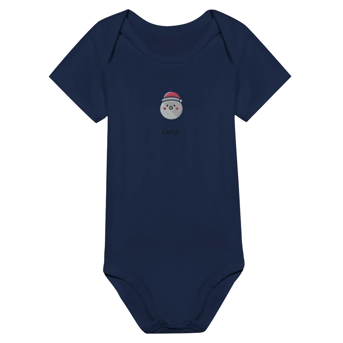Classic Baby Short Sleeve Bodysuit personalisiertes Geschenk zu Weihachten – personalisierbares Produkt mit dekorativer Gestaltung