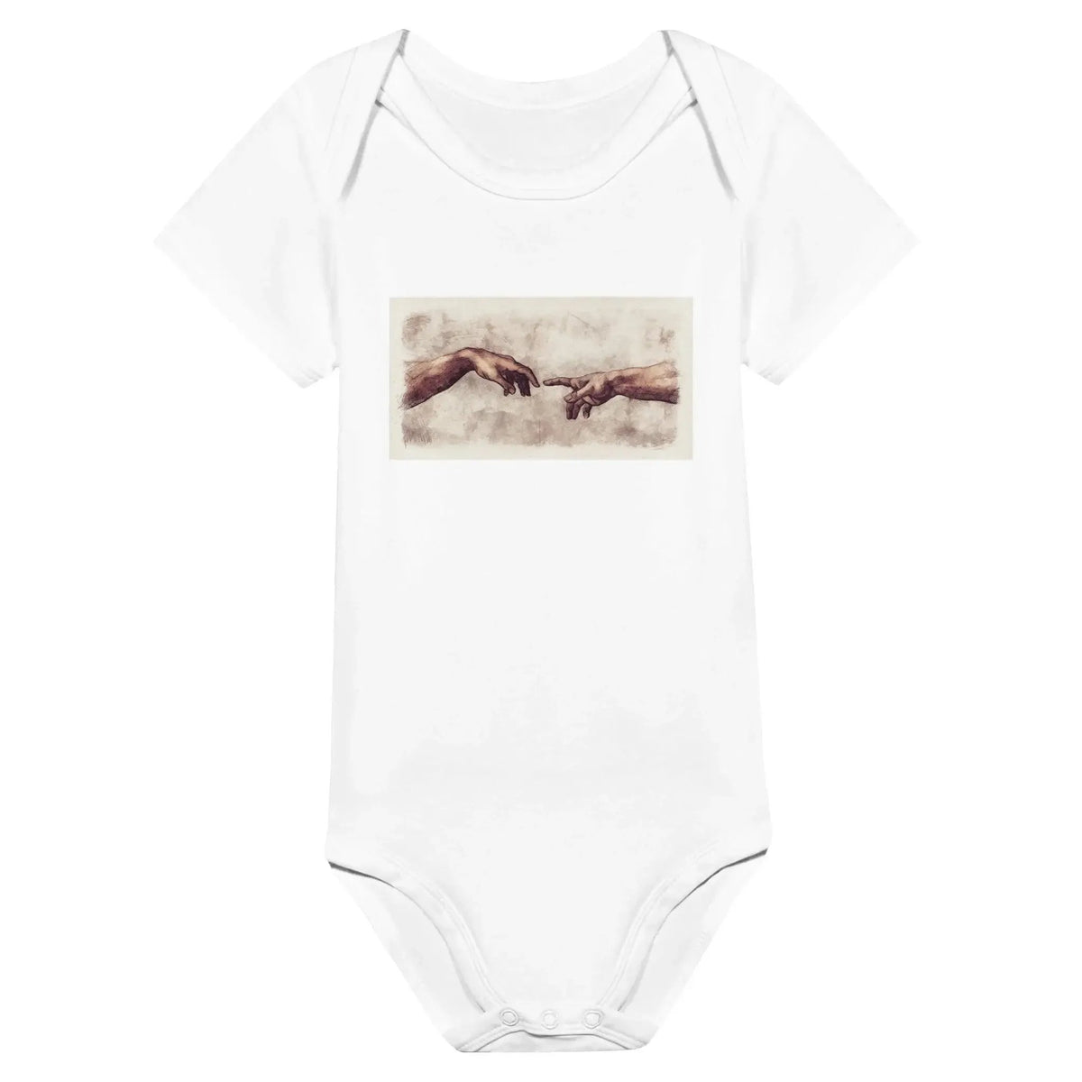Classic Baby Short Sleeve Bodysuit personalisiertes Geschenk zu Weihachten – dekorativ gestaltetes Produkt mit individuellem Motiv
