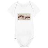 Classic Baby Short Sleeve Bodysuit personalisiertes Geschenk zu Weihachten – dekorativ gestaltetes Produkt mit individuellem Motiv