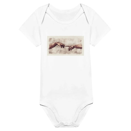 Classic Baby Short Sleeve Bodysuit personalisiertes Geschenk zu Weihachten – dekorativ gestaltetes Produkt mit individuellem Motiv