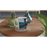 Personalisierte Keramiktasse – Familienfoto mit individuellem Schriftzug, 325ml – individuell gestaltbare Tasse mit Foto oder Spruch